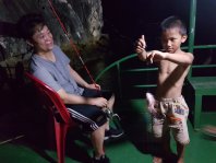 Night fishing